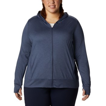 Dámské Bundy Columbia Place To Place II Full Zip Plus Size Tmavě Blankyt VXTFDO170